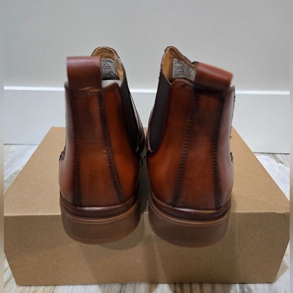 ArcBrothers men\'s Chelsea Ankle boots in a brown leather Size 9.5 New